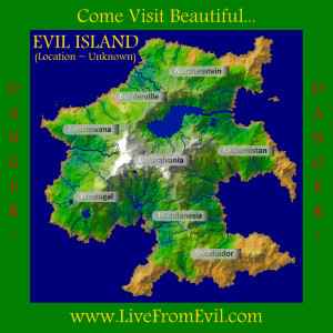 Evil Island Map - Come Visit